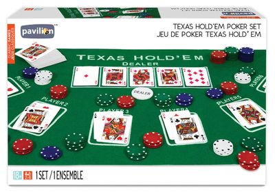 ProPoker 200 Poker Chips With Felt Mat