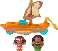 Little People - Princesses Disney - Le Canoë de Moana et Maui
