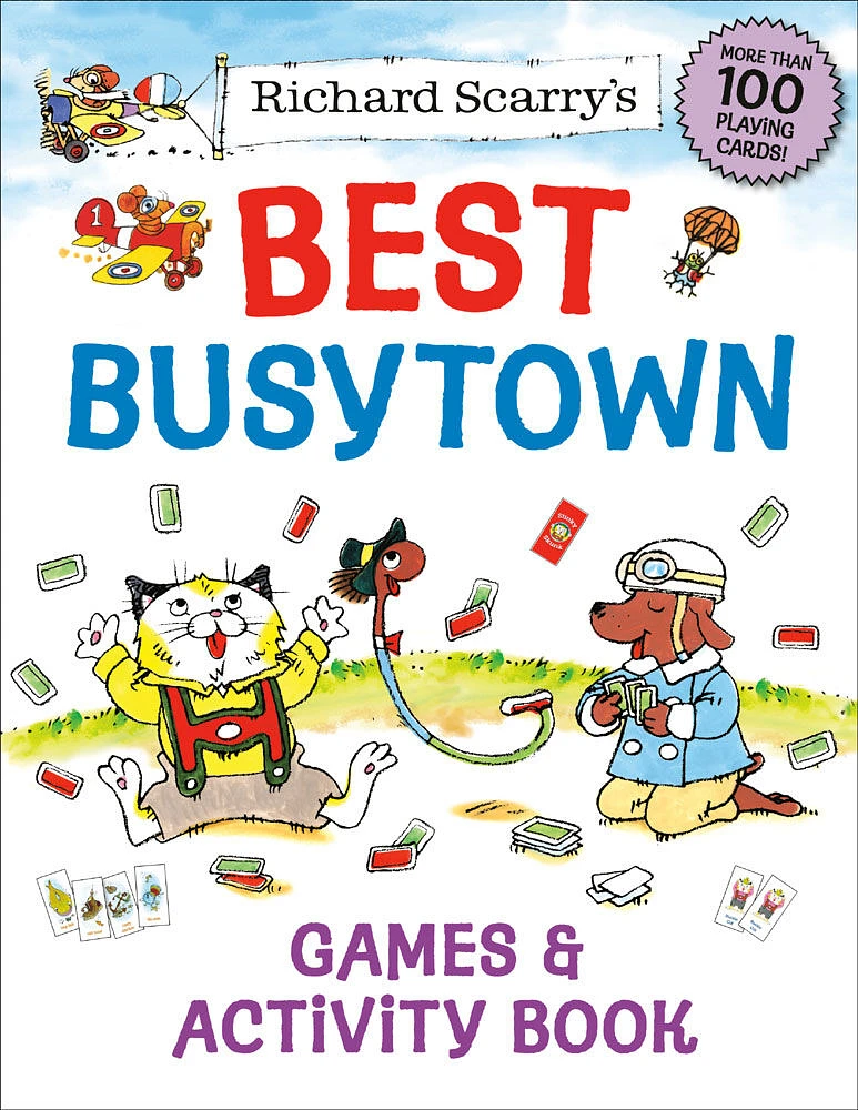 Richard Scarry's Best Busytown Games and Activity Book - Édition anglaise
