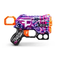 Pistolet mystère FaZe Clan Menace X-Shot Skins (4 fléchettes) par ZURU