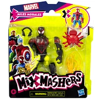 MixMashers Marvel Miles Morales Spider-Man Mix-And-Match Action Figure & Accessories