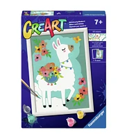 CreArt No Probllama - Peinture par numéros pour les enfants à partir de 7 ans