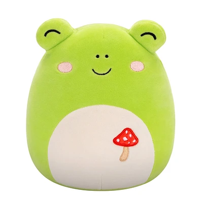 Peluche Squishmallows 7.5" - Wendy la grenouille verte avec broderie champignon