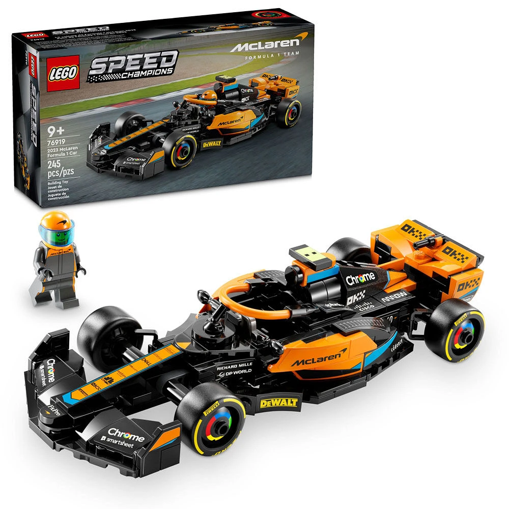 LEGO Speed Champions La voiture de course de Formule 1 McLaren 2023 76919