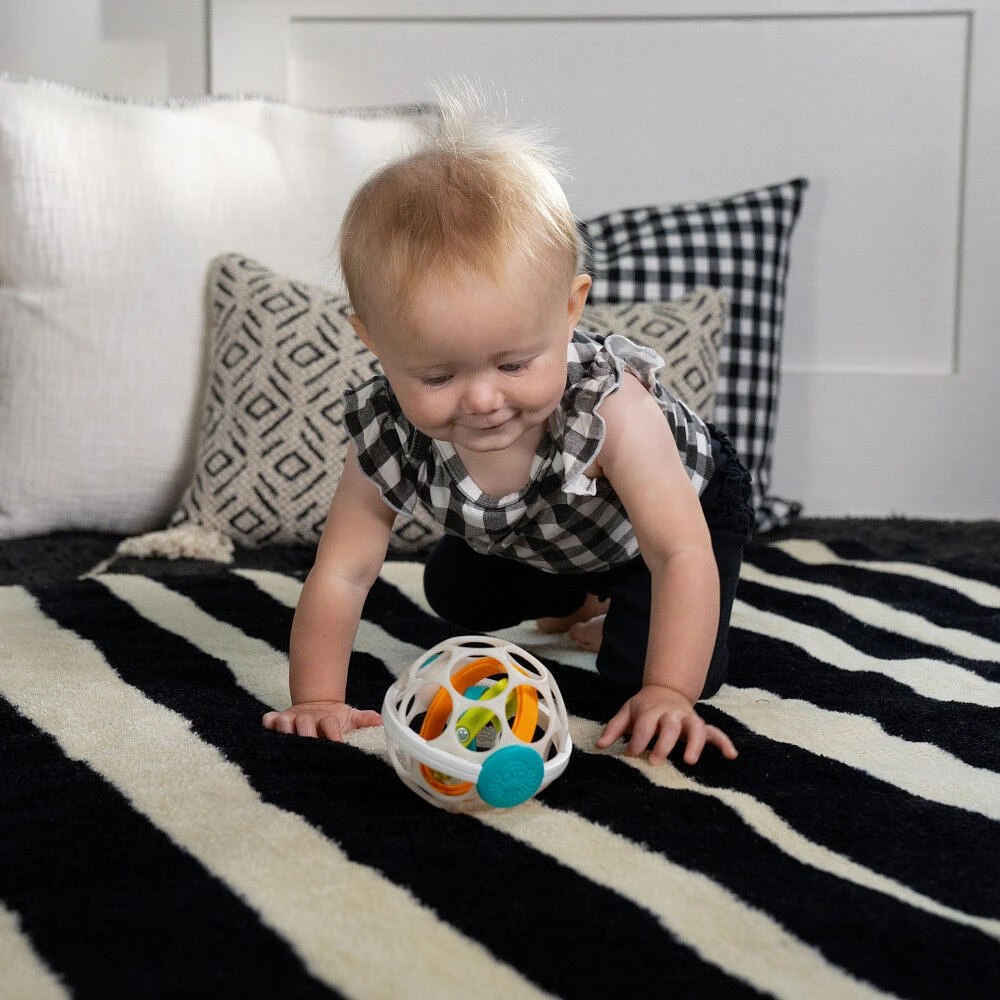 Balle Hochet Grip & Spin Oball Rattle Toy de Baby Einstein