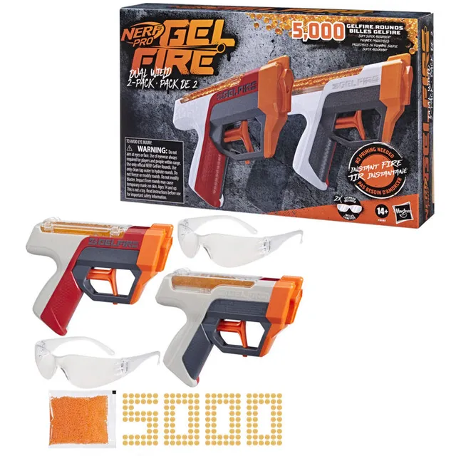 Nerf Pro Gelfire Legion Blaster, 5000 Rounds, 130 Round Hopper