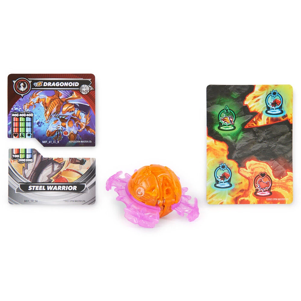 Bakugan Brawl Zone, coffret compact avec Special Attack Dragonoid, figurine articulée personnalisable, cartes à collectionner