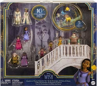 Disney - Wish - Coffret de mini-personnages - Royaume de Rosas - Notre exclusivité