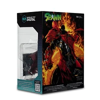 SPAWN 12"Posed Figure -SPAWN #95 with Digital Collectible McFarlane Toys 30th Anniversary