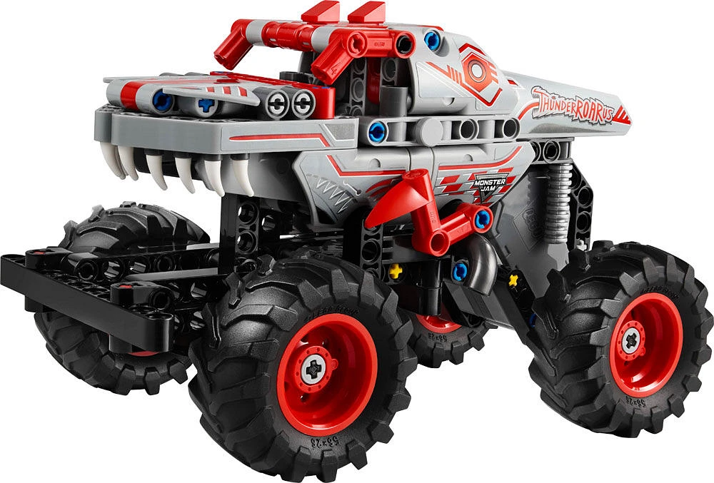 LEGO Technic Monster Jam ThunderROARus Pull-Back Monster Truck Toy - Building Toy for Kids, Boys and Girls - 42200