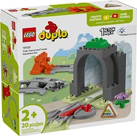 LEGO DUPLO Town Train Tunnel and Tracks Expansion Set - 10 Extra Pieces of Train Tracks - 10425