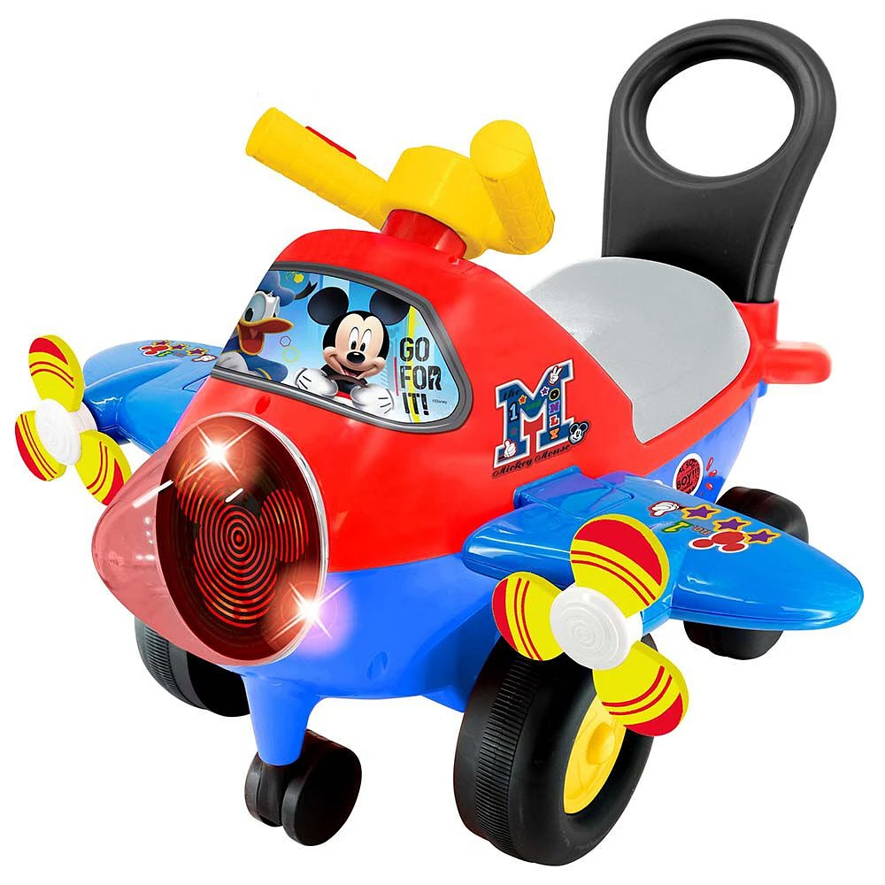 Animated Lights Mickey Activity Plane