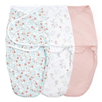 Aden + Anais Essentials 3-Pack Easy Swaddle Fairy Tale Flower 0-3 M