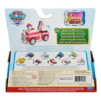 PAW Patrol, Marshall Fire Engine, Camion avec figurine articulée à collectionner, jouets respectueux de la planète