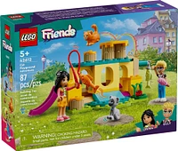 LEGO Friends Cat Playground Adventure Set, Pretend Animal Toy 42612