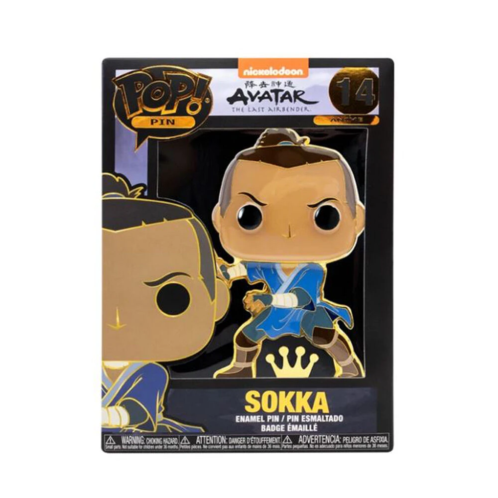 Badge émaillé Sokka par Funko Pop! Avatar the Last Airbender