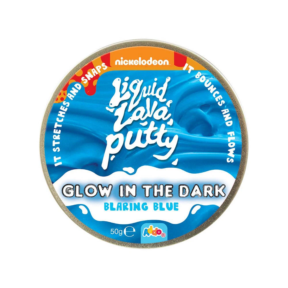 Assortiment de pâte à modeler Liquid Lava Putty foncée - Notre exclusivité