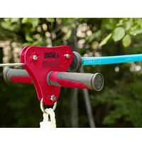 90Ft Zipline With Seat And Spring Brake