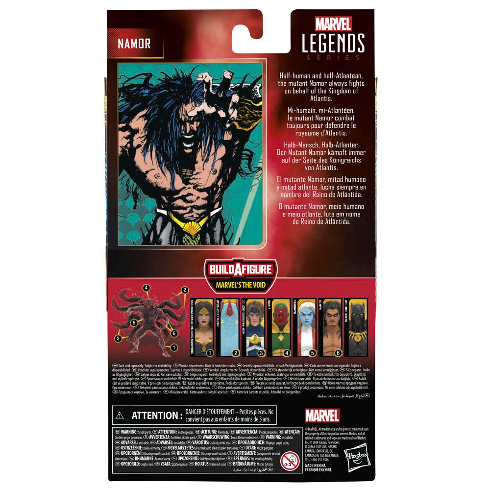 Marvel Legends Series Namor Comics Action Figure