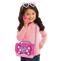 Disney Junior Minnie Mouse Bowfabulous Bag Set, 9-pieces, Dress Up and Pretend Play