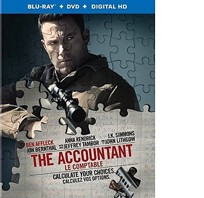 The Accountant (Blu-Ray + DVD + UV Digital Copy) (Bilingual)