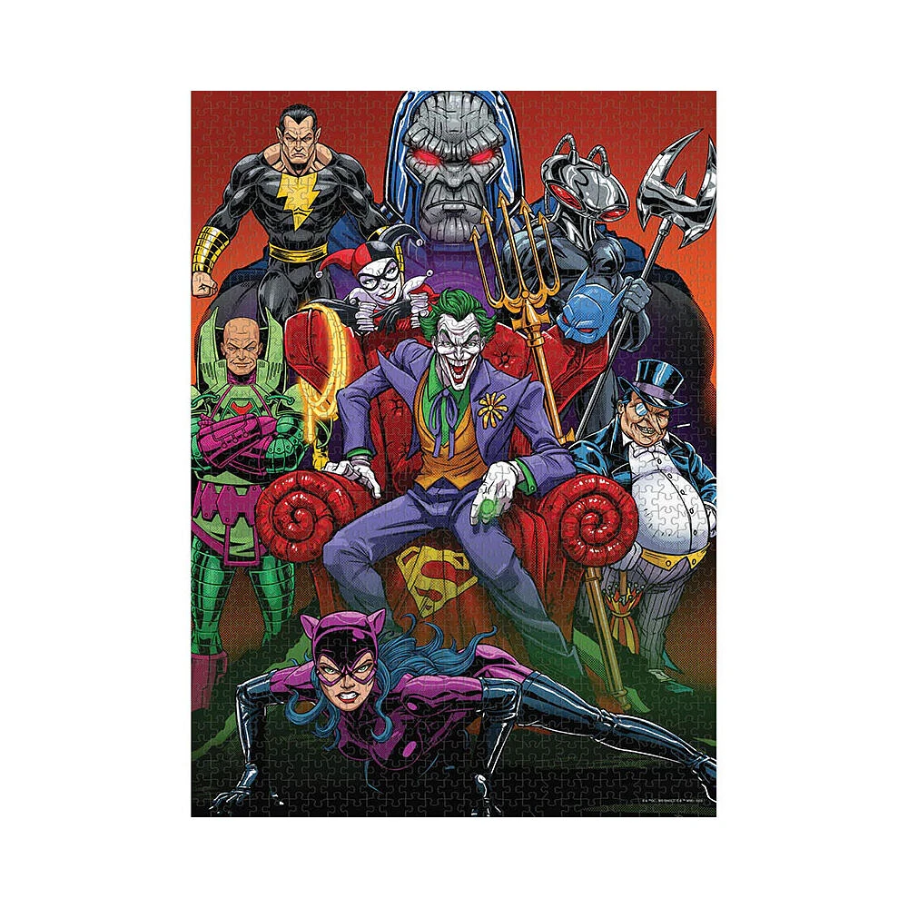 USAopoly DC Villians "Forever Evil" 1000 Piece Puzzle - English Edition