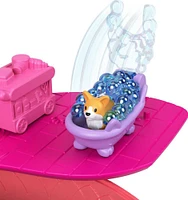 Polly Pocket Starring Shani Cuddly Cat Purse