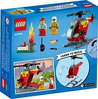 LEGO City Fire Helicopter 60318 Building Kit (53 Pieces)