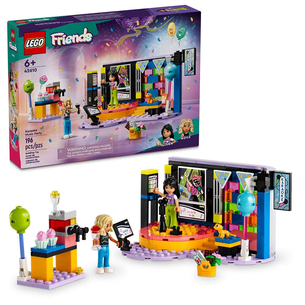 Ensemble LEGO Friends La soirée karaoké 42610