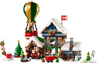 Ensemble de construction de décoration de maison de fêtes pour les adultes et les familles LEGO Icons Le bureau de poste du père Noël 10339