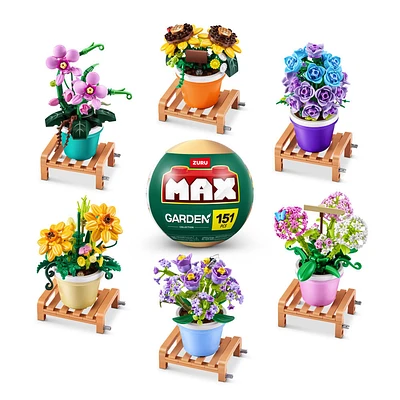 MAX Build More Premium Garden Building Bricks Collection by ZURU