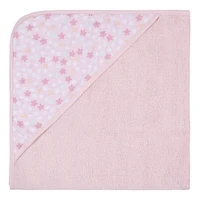 Koala Baby - Pink Narwhal Woven Hooded Towel - 2 Pack