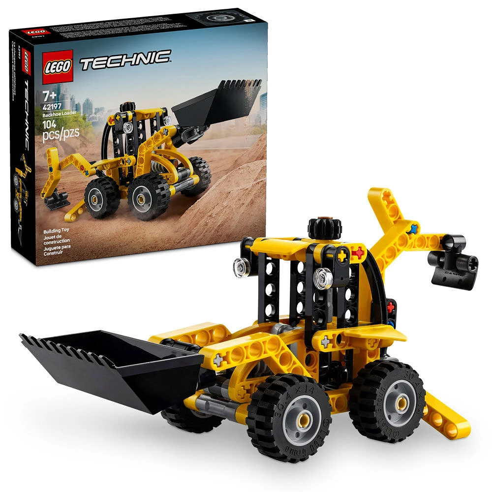 LEGO Technic La chargeuse-pelleteuse Ensemble de véhicule de construction à construire pour enfants 42197