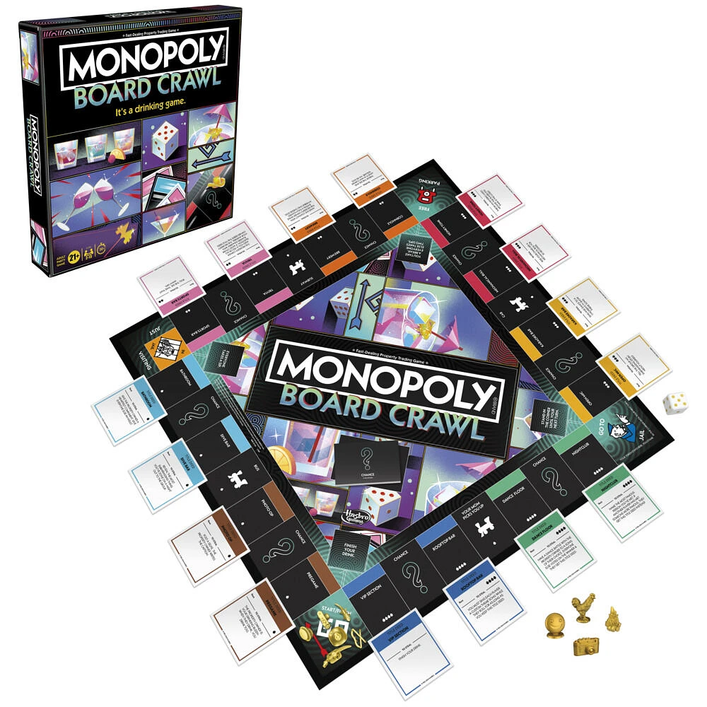 Monopoly Board Crawl - Édition anglaise