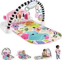 Fisher-Price - Tapis piano Lumières et Apprentissage, pour bébé, rose - Édition anglaise