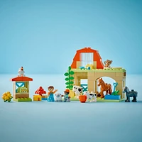 LEGO DUPLO Ma ville Prendre soin des animaux à la ferme 10416