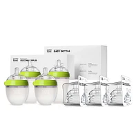 Comotomo Baby Bottle Bundle Green