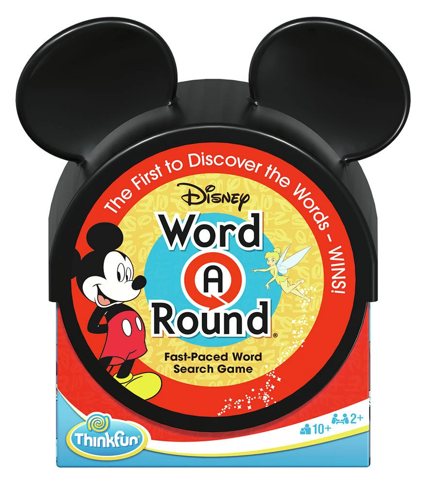 ThinkFun's Disney WordARound : Lisez le mot autour du jeu de cartes de trivia pour 10 - Édition anglaise