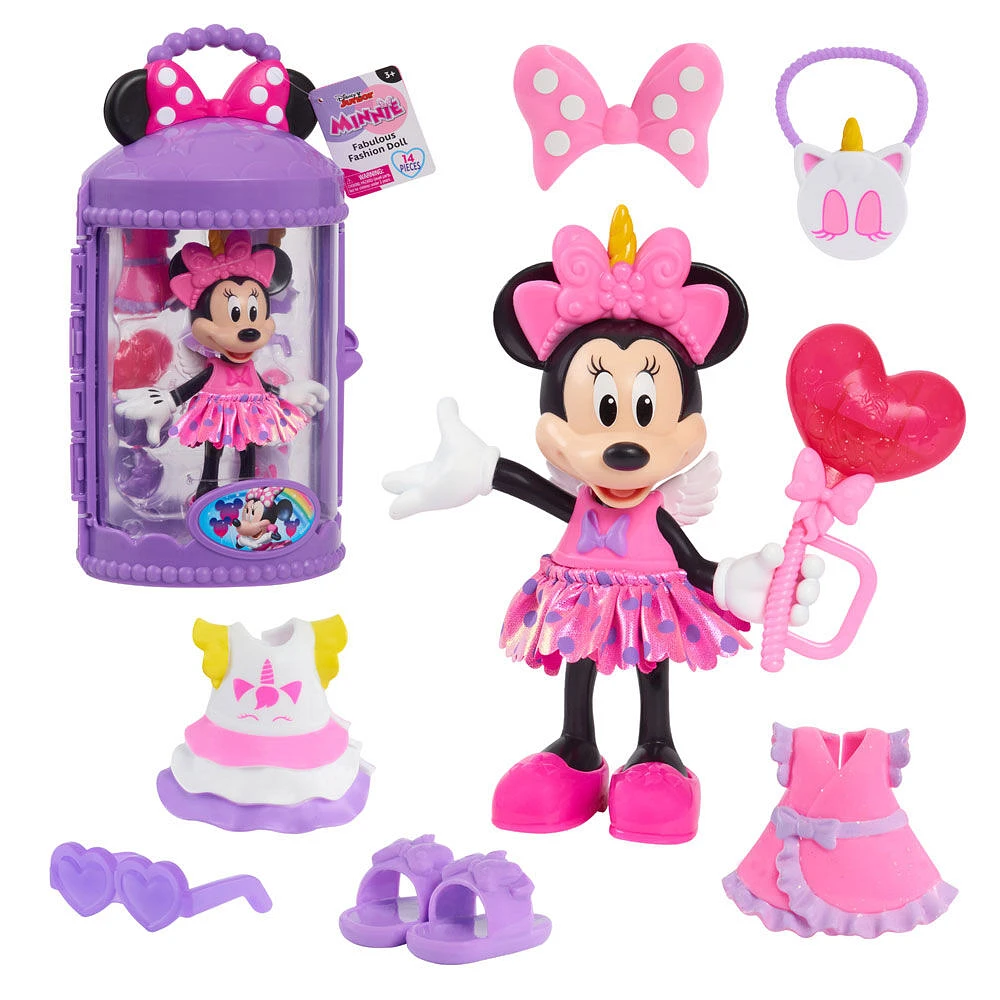 Poupée de Mode Fabuleuse de Minnie Mouse - Licorne Magique