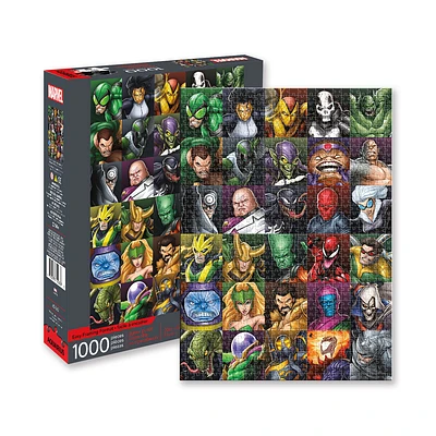 Villains Collage 1000 Piece Puzzle