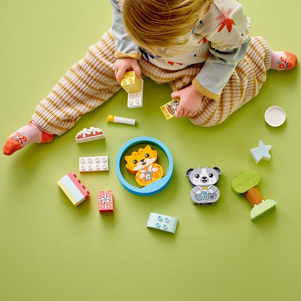 LEGO DUPLO Mes premiers chiot et chaton avec sons 10977 Ensemble de construction (22 pièces)