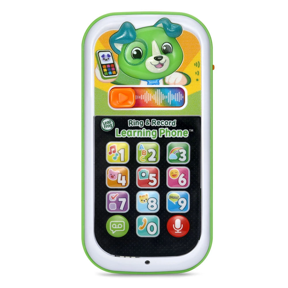 LeapFrog Scout's Ring & Record Learning Phone