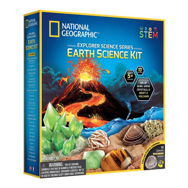 National Geographic Break Open 5 geodes