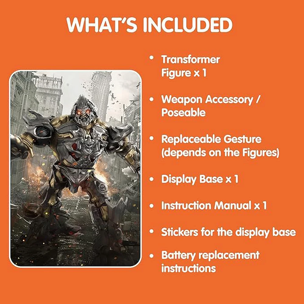 Blokees Transformers- Classic Class- Megatron - English Edition