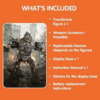 Blokees Transformers- Classic Class- Megatron - English Edition