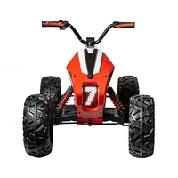 VTT / Quad utilitaire sport KidsVip 24V - Rouge - Édition anglaise