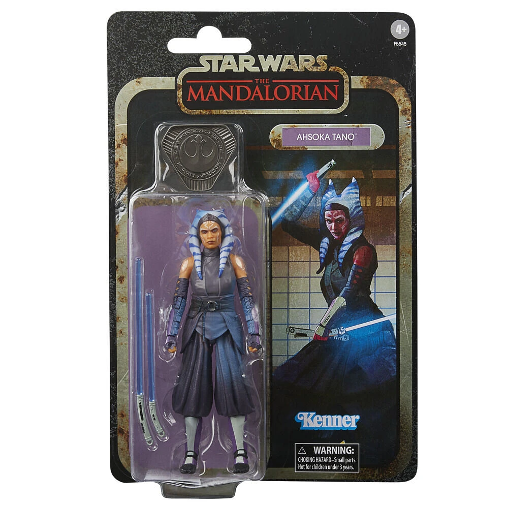 Star Wars The Black Series Credit Collection, Ahsoka Tano, figurine de collection de 15 cm, The Mandalorian, jouet pour enfants - Notre exclusivité