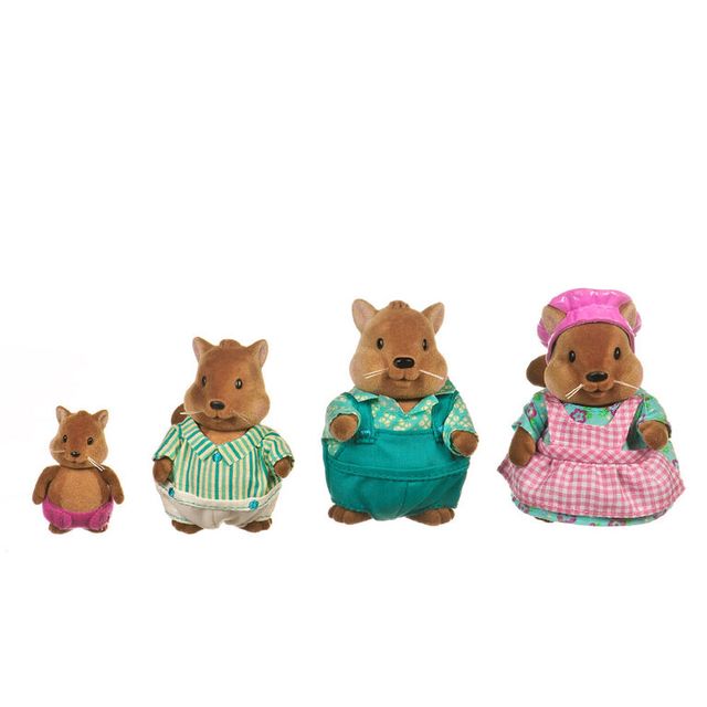 Digglesby Dog Family, Animal Figurine Set