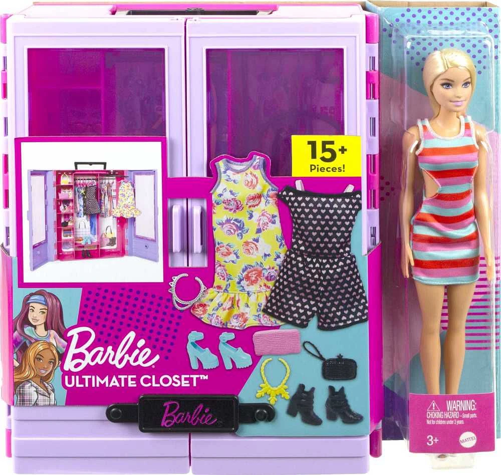 Barbie Fashionistas Ultimate Closet Doll and Accessory