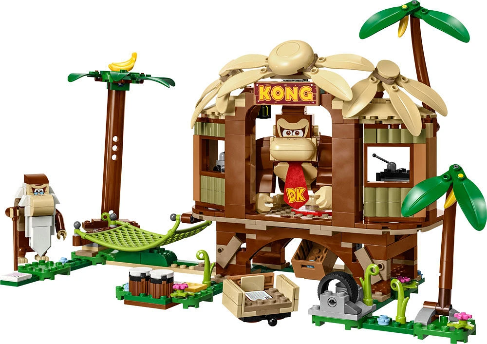LEGO Super Mario Donkey Kong's Tree House Expansion Set 71424 Building Toy Set (555 Pieces)